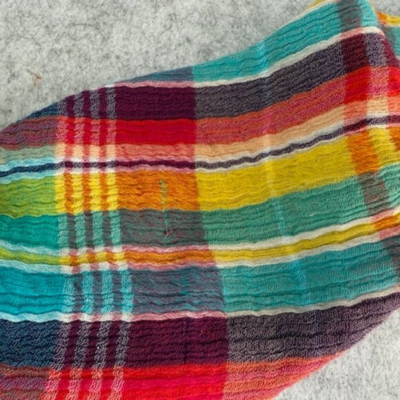 Soft Surroundings Multicolor Plaid Button Down Shirt - Picture 10 of 11